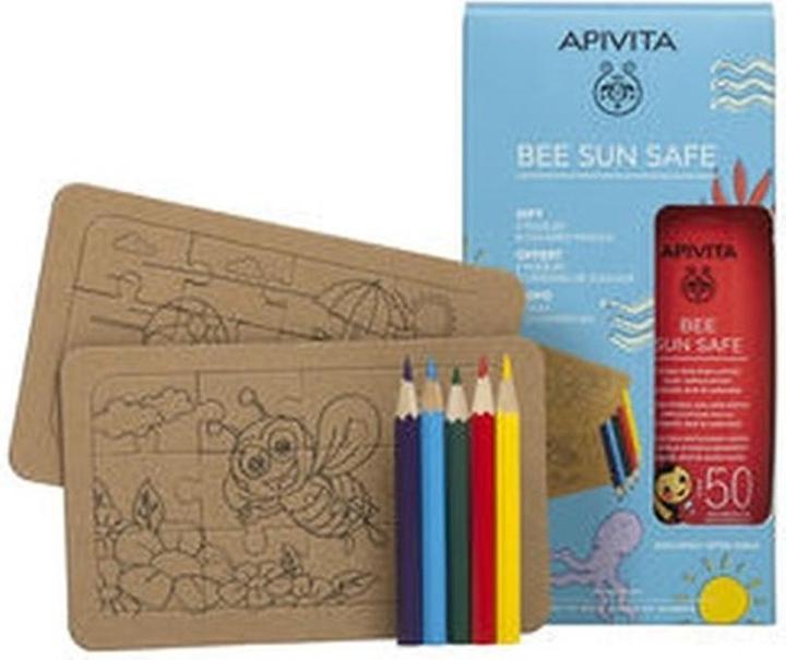 Actual product image Apivita Bee Sun Kids Spray Spf50 Case 8 Pieces - High Protection For Kids (Sun spray, SPF 50)