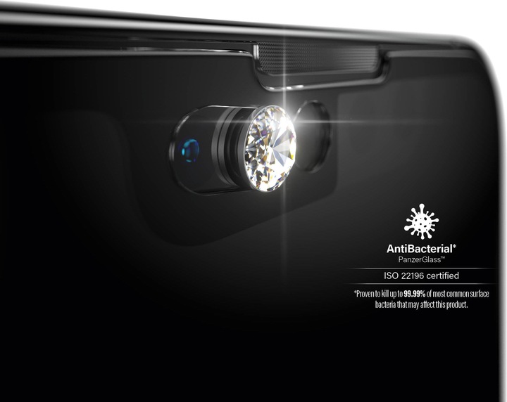 Actual product image PanzerGlass Screen protector CF Cam Slider AB (1 Piece, Apple iPhone 13 mini)