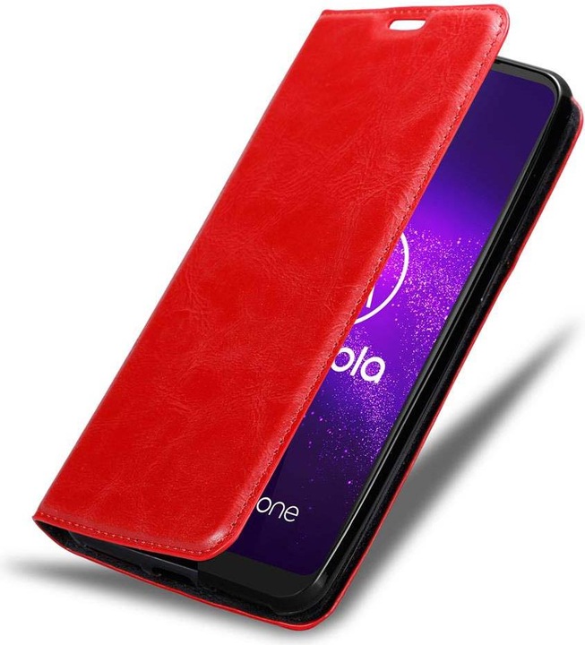 Produktbild Cadorabo Book Invisible Magnet Cover (Motorola One Macro)