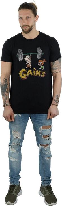Immagine prodotto The Flintstones Bam Bam Gains Distressed Maglietta Uomo (M)