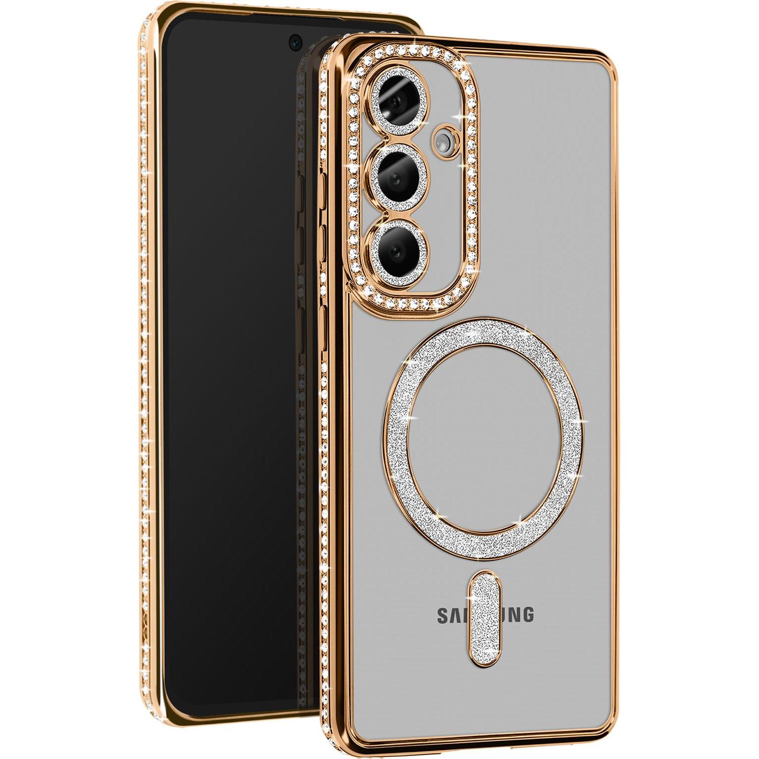 Avizar Glamor Guard Case (Samsung Galaxy S24 FE), Smartphone Hülle, Gelb