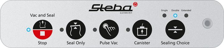 Actual product image Steba Vacuumizer with double weld seam