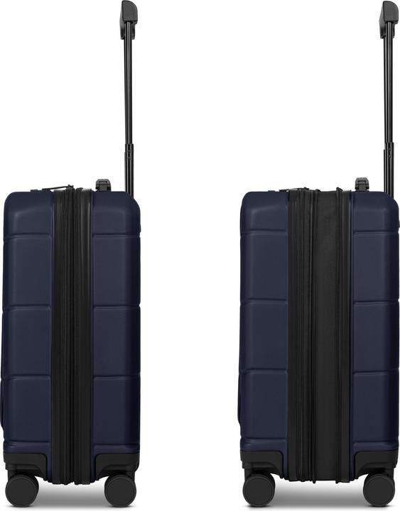 Image du produit Police 4 Rollen Kabinentrolley 55 cm Laptopfach mit Dehnfalte (42 l)