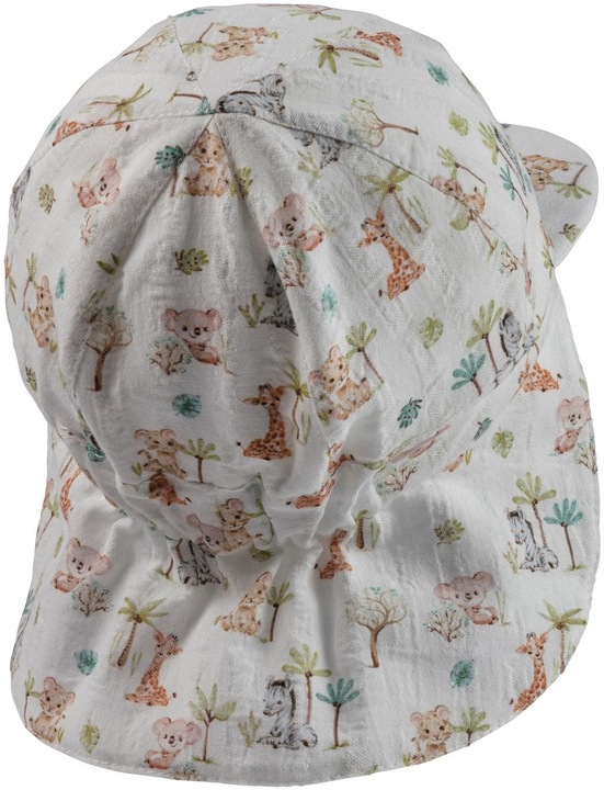 Produktbild Sterntaler Sommermütze mit Nackenschutz Tierbabys Ecru Gr. 51 (51)