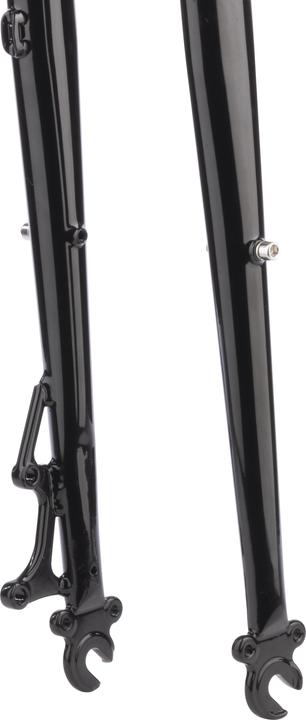 Actual product image Surly Preamble Steel Fork, 650B, 28.6-30, 47mm, 380mm, 100x9mm QR, IS Disc, black