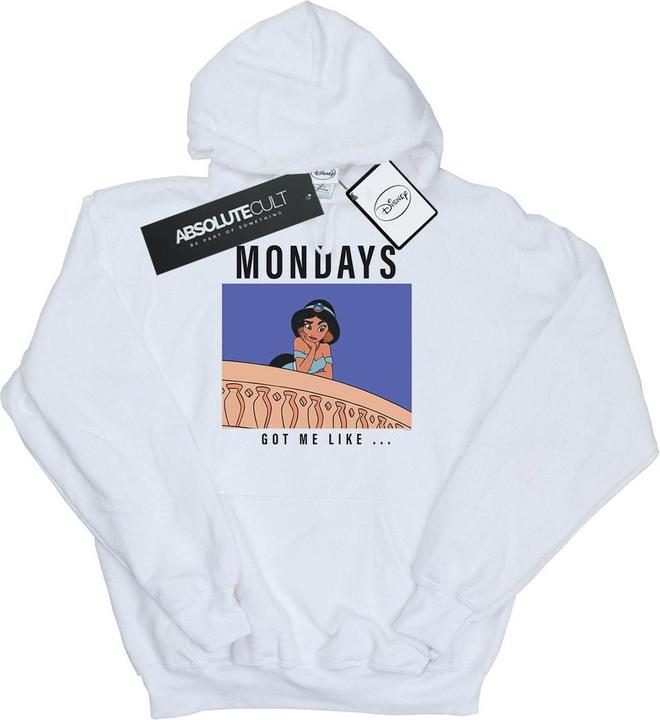 Disney Princess Jasmine Mondays Got Me Like Kapuzenpullover Mädchen (152, 158)