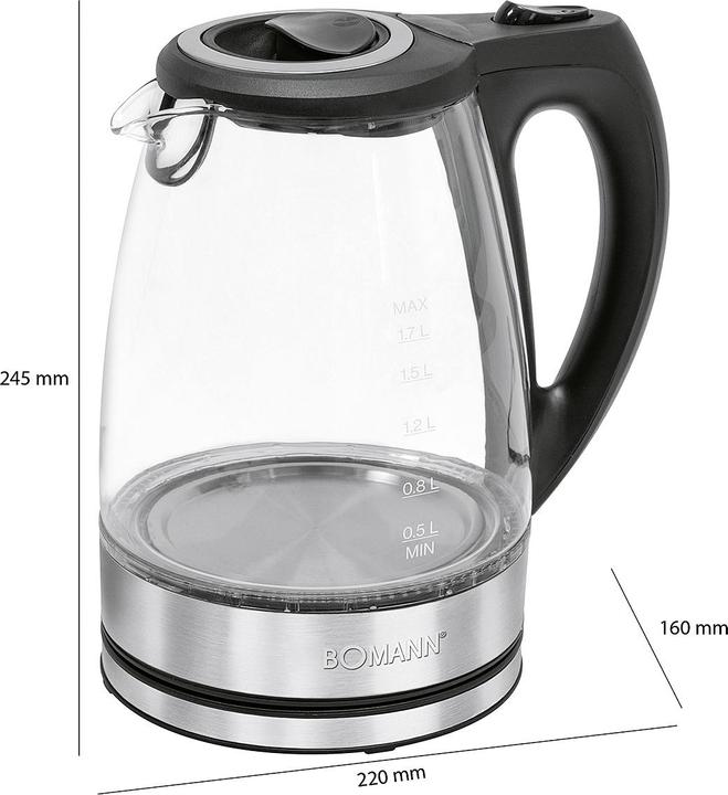 Produktbild Bomann WKS 6032 G (1.70 l)