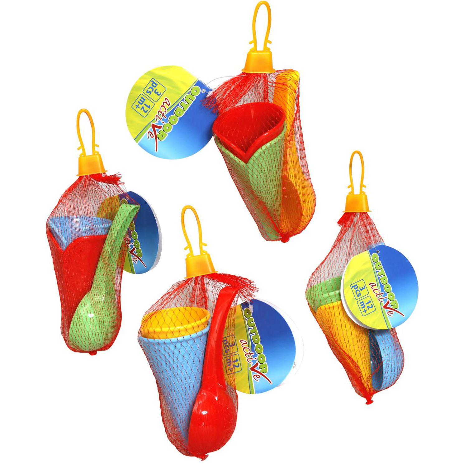 Vedes OA Eiscreme-Set im Netz, 3tlg., 4-f.sort