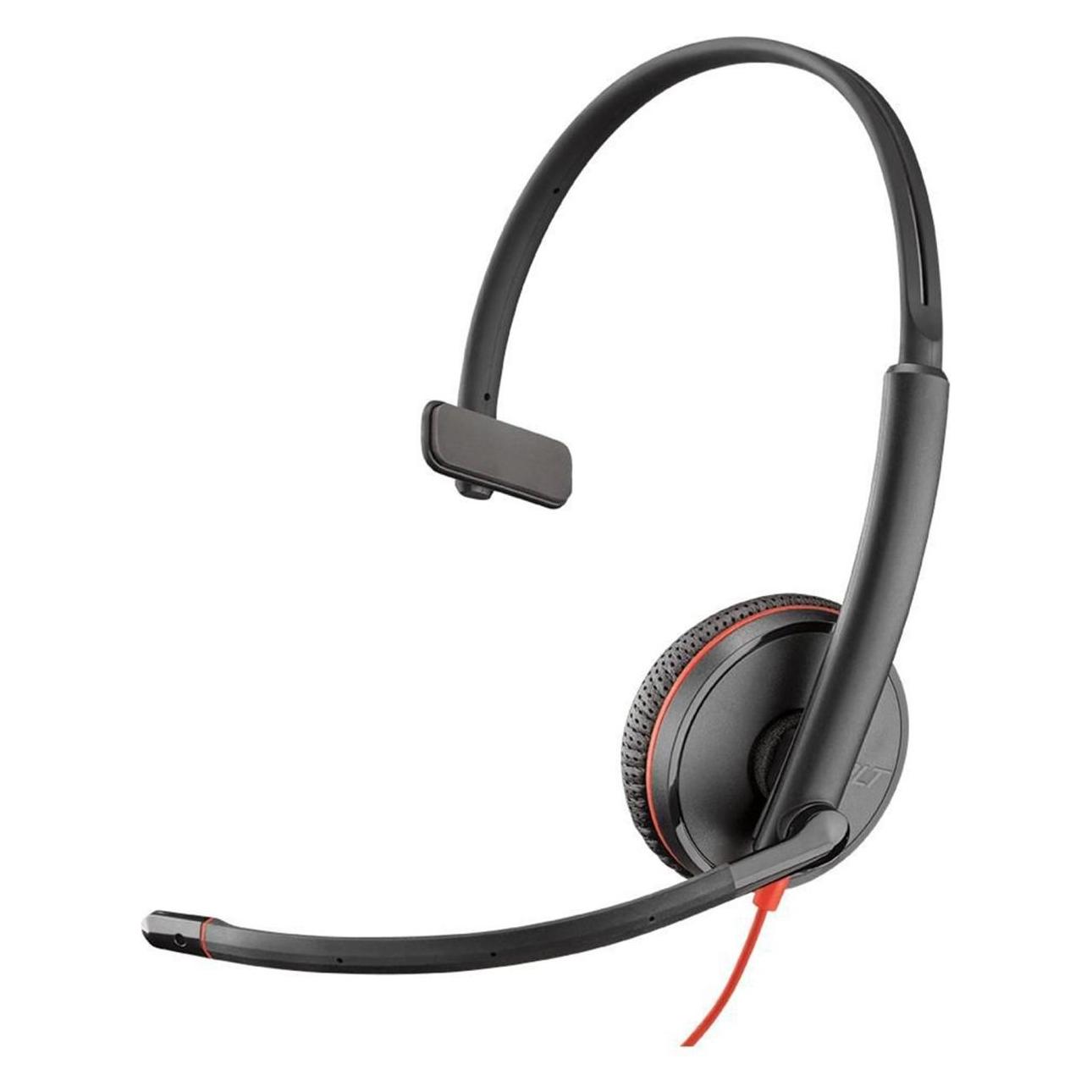 HP Poly Blackwire 3215 (Kabelgebunden, USB-C), Office Headset, Schwarz