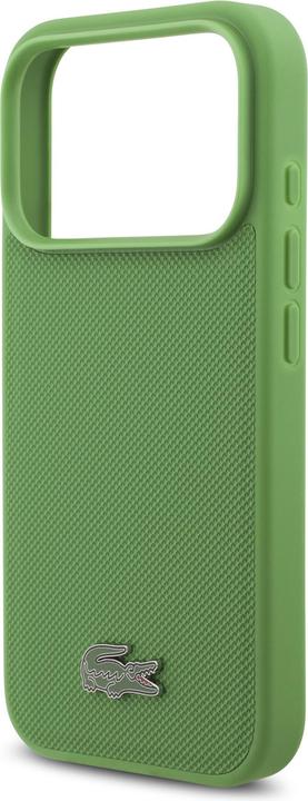 Produktbild Lacoste Iconic Petit Pique MagSafe Case + Wallet for iPhone 17 Pro Green (Apple iPhone 17 Pro Max)