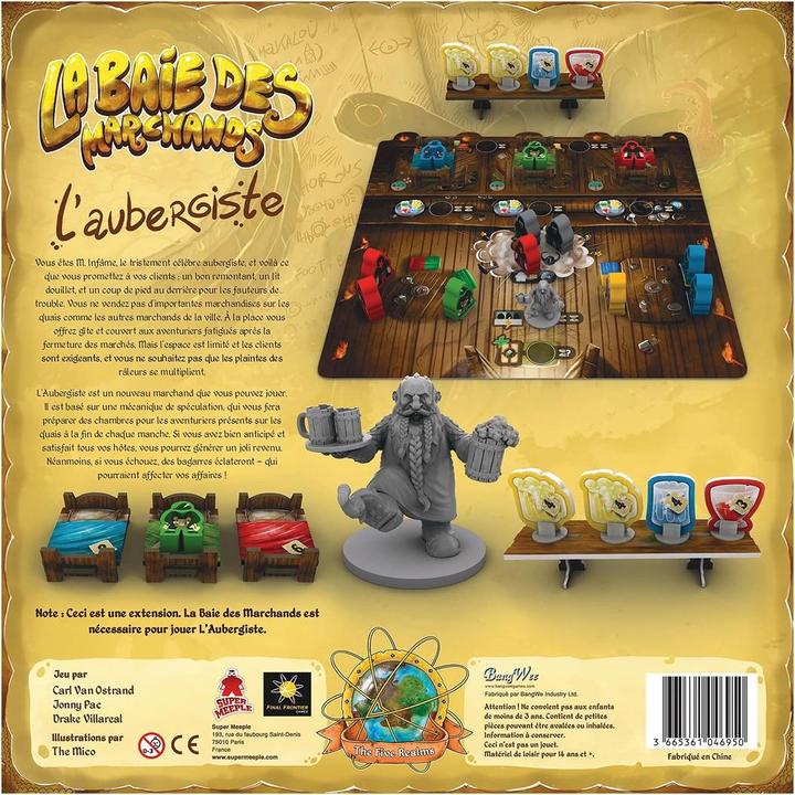 Produktbild Super Meeple L'aubergiste Ext Baie d March f (Französisch)