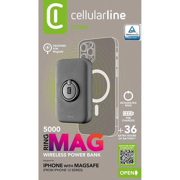 Immagine prodotto Cellularline Mag (5000 mAh, 12 W, 18.50 Wh)