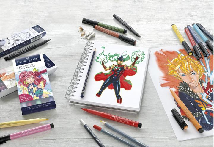 Produktbild Faber-Castell Manga Kaoiro set (Mehrfarbig, 6 x)