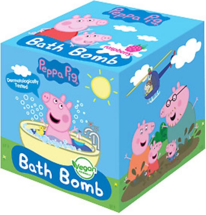 Actual product image Edg Peppa Pig bath bomb 165gr (Bath bombs)