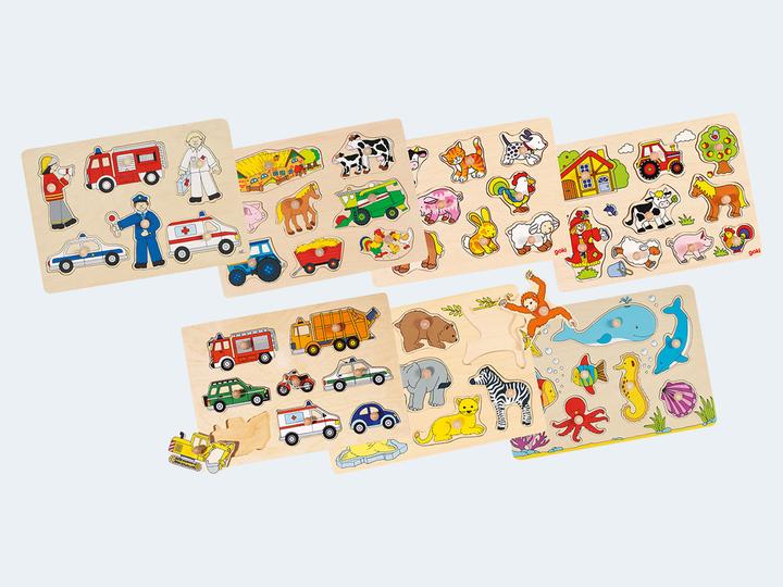 Produktbild Goki Steckpuzzle (7 Teile)