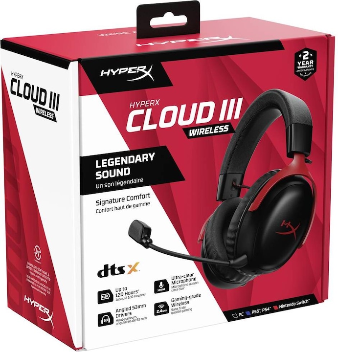 Actual product image HyperX Cloud III (Wireless)