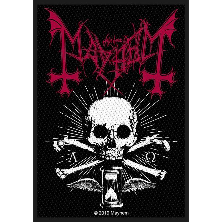 Produktbild Mayhem Patch Alpha Omega Daemon gewebter Stoff