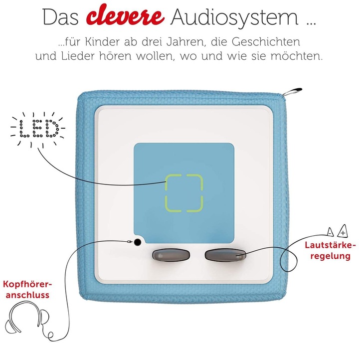 Produktbild Tonies Toniebox Starterset Blau (Kreativ-Tonie) (Deutsch)
