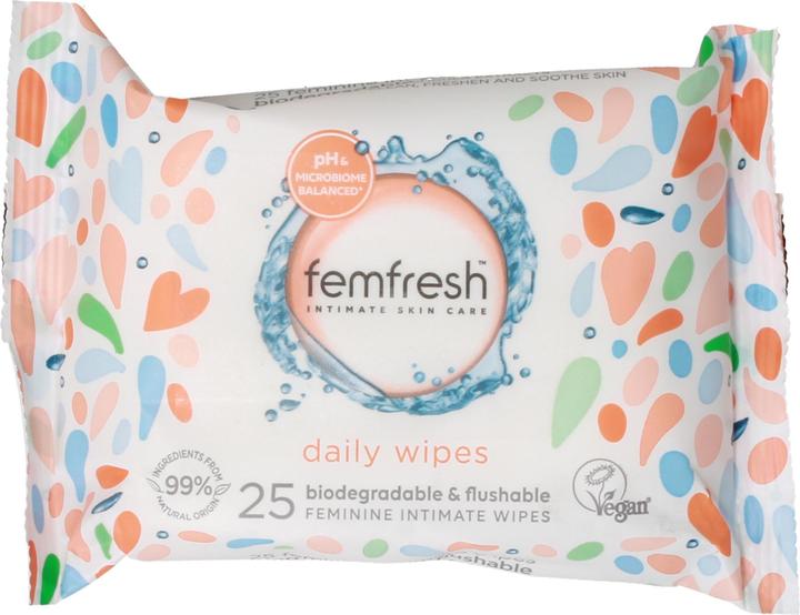 Image du produit Femfresh Rafraîchir les vêtements apaisants (Lingettes intimes)