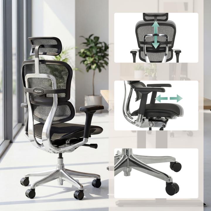 Actual product image Hjh Office Ergohuman Gen2 (45 - 56 cm)