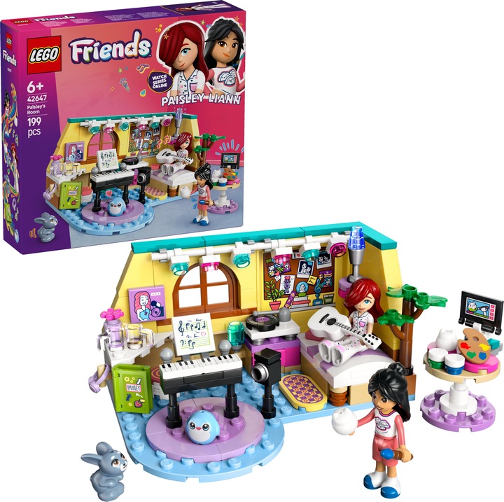 Produktbild LEGO Paisleys Zimmer (42647, LEGO Friends)