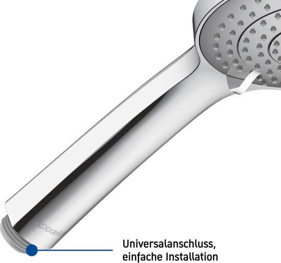 Image du produit Duravit Douchette à main 3jet 110 MinusFlow, UV65201 (3 Types de jets, 9.50 l/min)