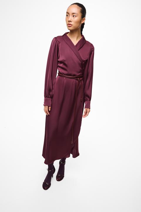 Produktbild Vila Langärmeliges Midi Wickelkleid (36)