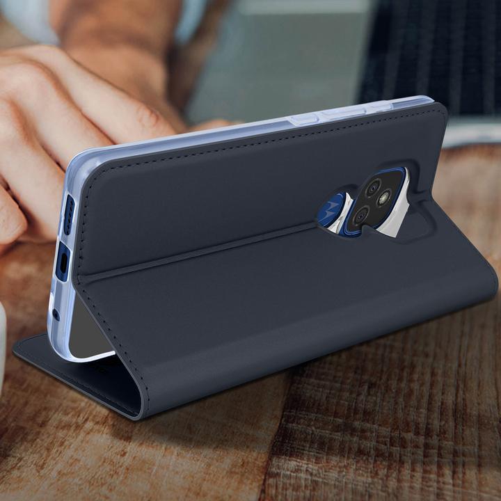 Image du produit Dux Ducis Couverture de livre de la série Skin Pro (Motorola Moto G9 Play, Motorola Moto E7 Plus)
