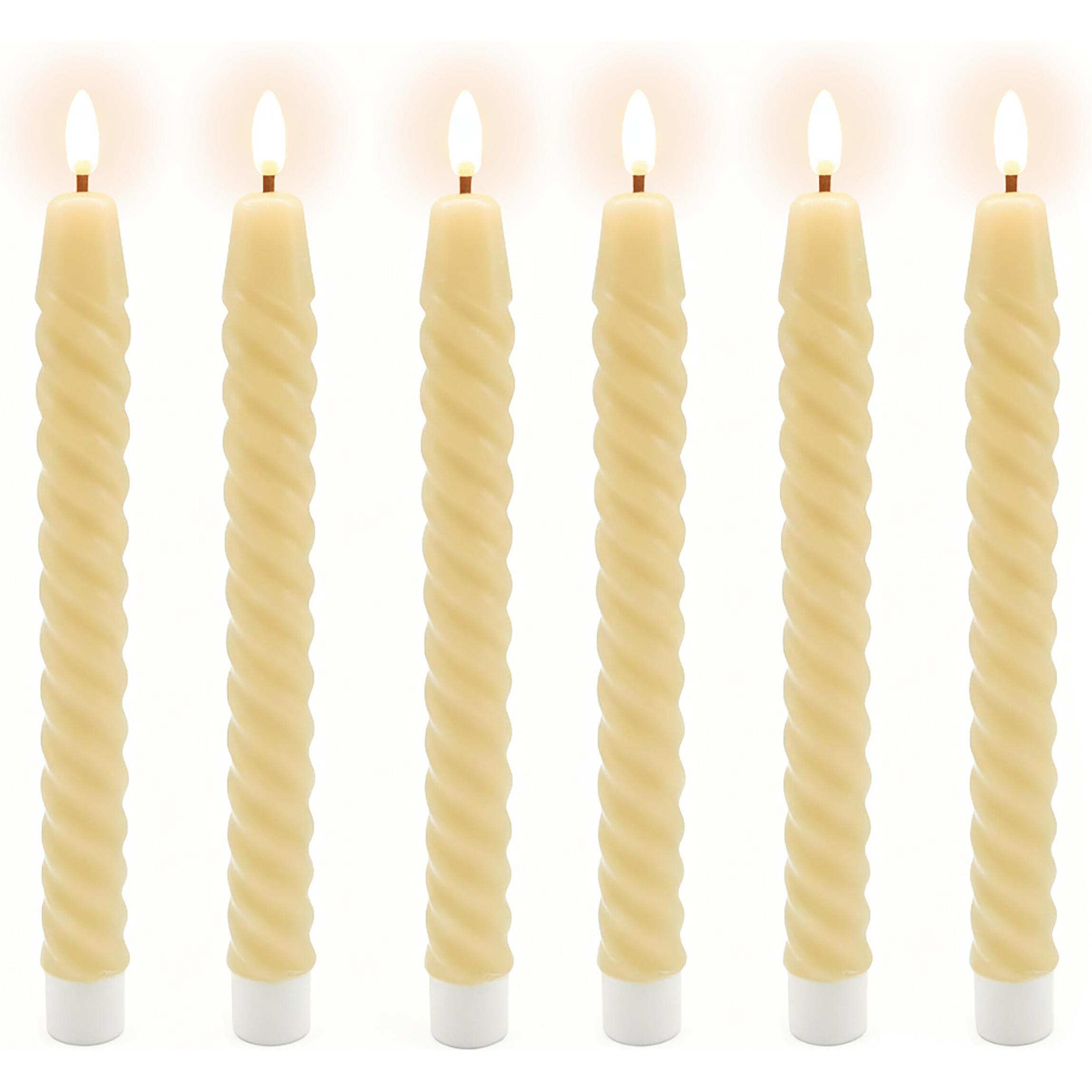 Relaxdays, Candela a LED, 6x candele LED (6x)