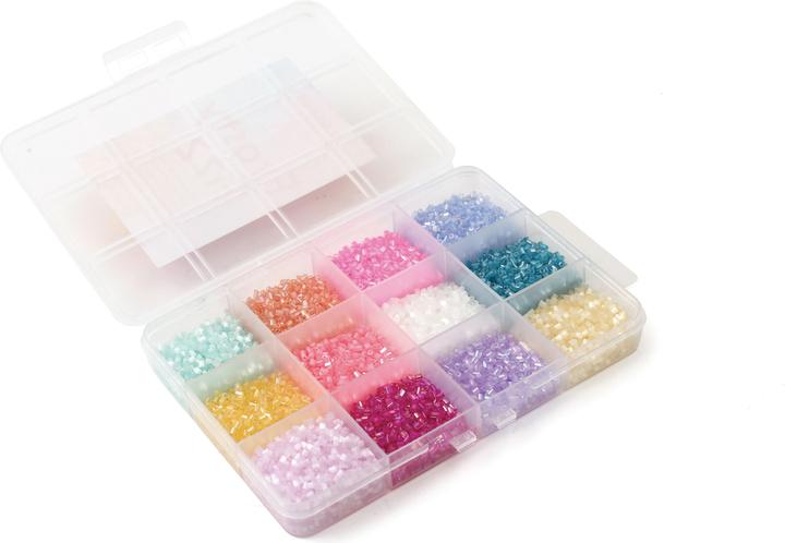 Produktbild Creative Perlen Set 12 Farben - Frosty Fizz