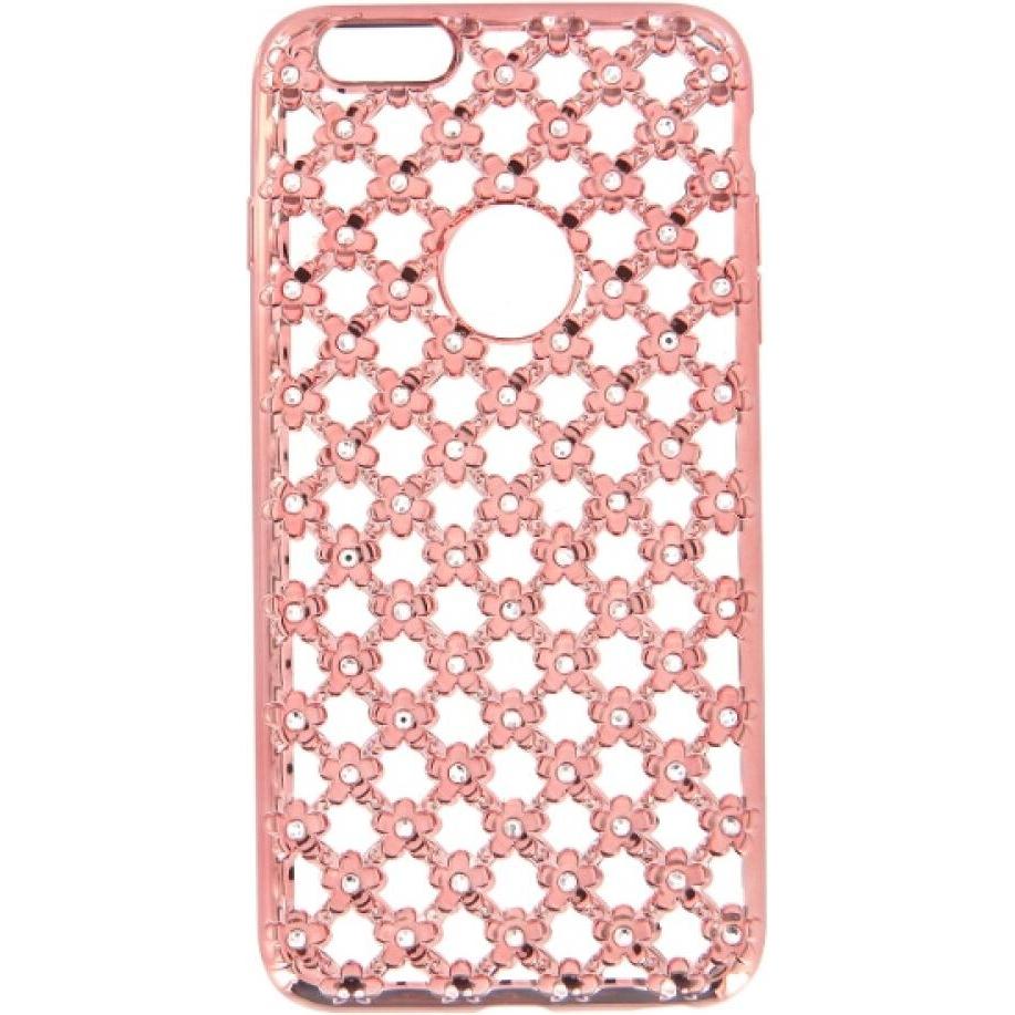 NoName Silicone Case Diamond Iphone 6 Plus rose (Apple iPhone 6 Plus), Smartphone Hülle, Rosa