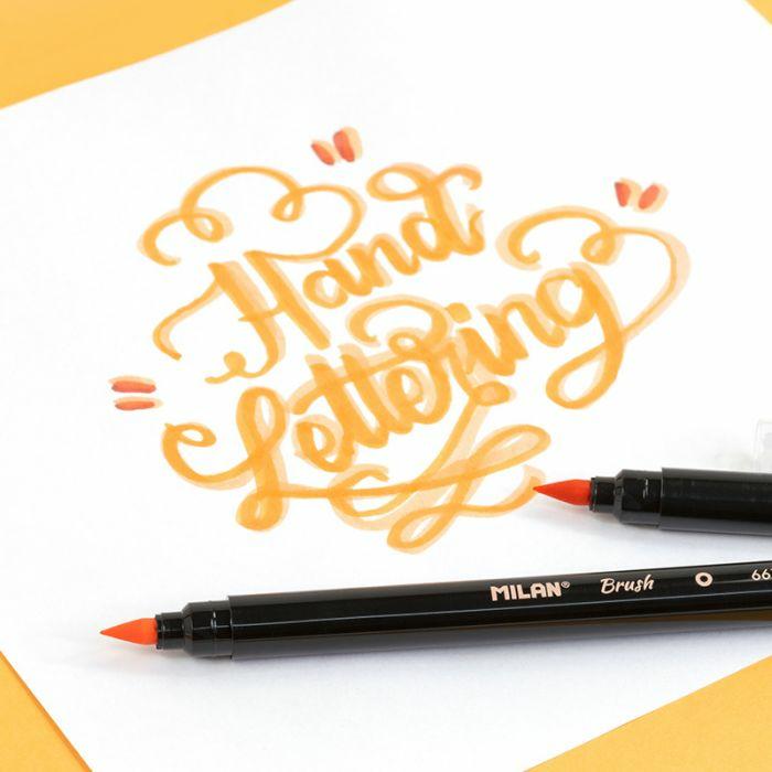 Actual product image PINCEL BRUSH felt tip pens, 10 colours (10 x)