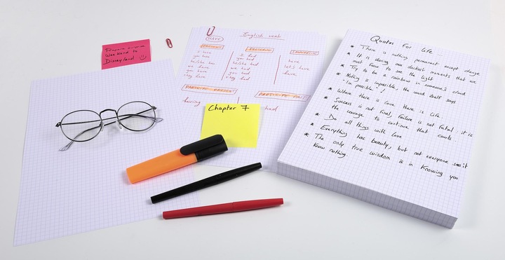 Image du produit Exacompta Étui de 100 fiches - bristol quadrillé 5x5 non perforé 210x297mm - Blanc (210 x 297 mm, 205 g/m², 100 x)