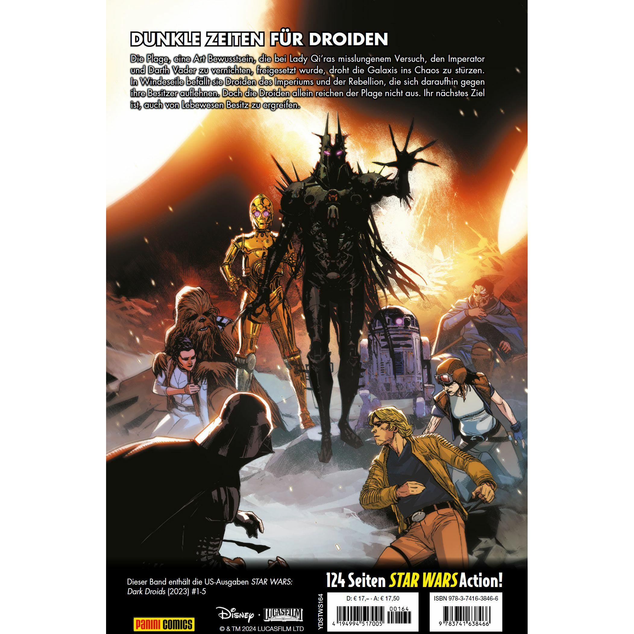 Thumbnail - Star Wars Comics: Dunkle Droiden, Belletristik von Charles Soule, Luke Ross