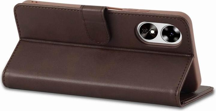 Image du produit LC.Imeeke OPPO A58 5G / A78 5G - Housse cuir marron foncé (Oppo A78 5G)