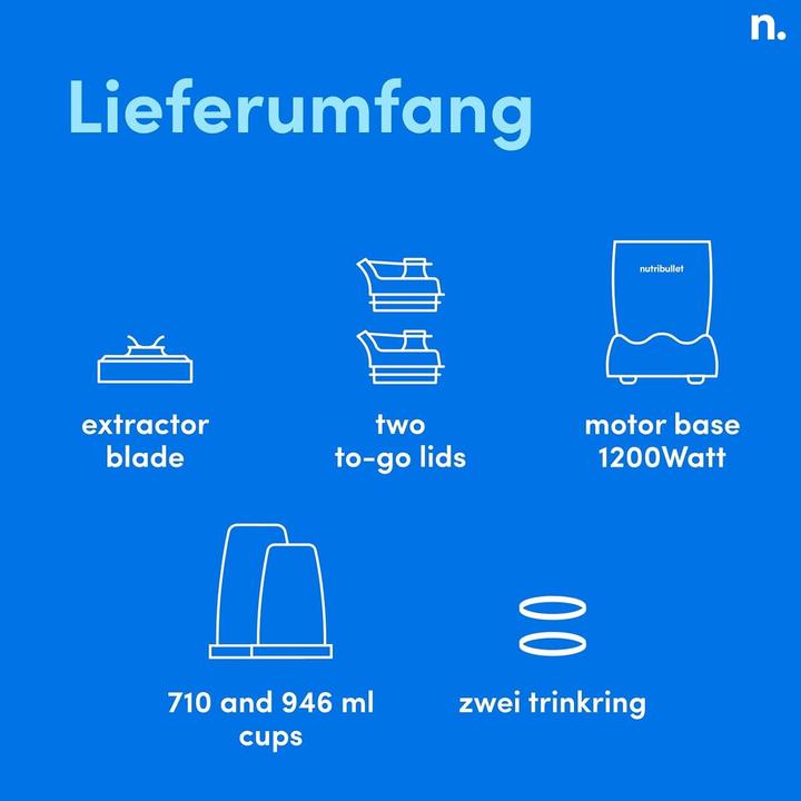 Image du produit NutriBullet Pro Pulse (1200 W)