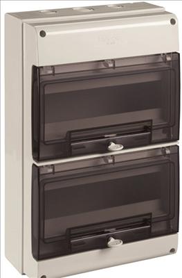 Scame Petit tableau de distribution AP IP66 24 modules