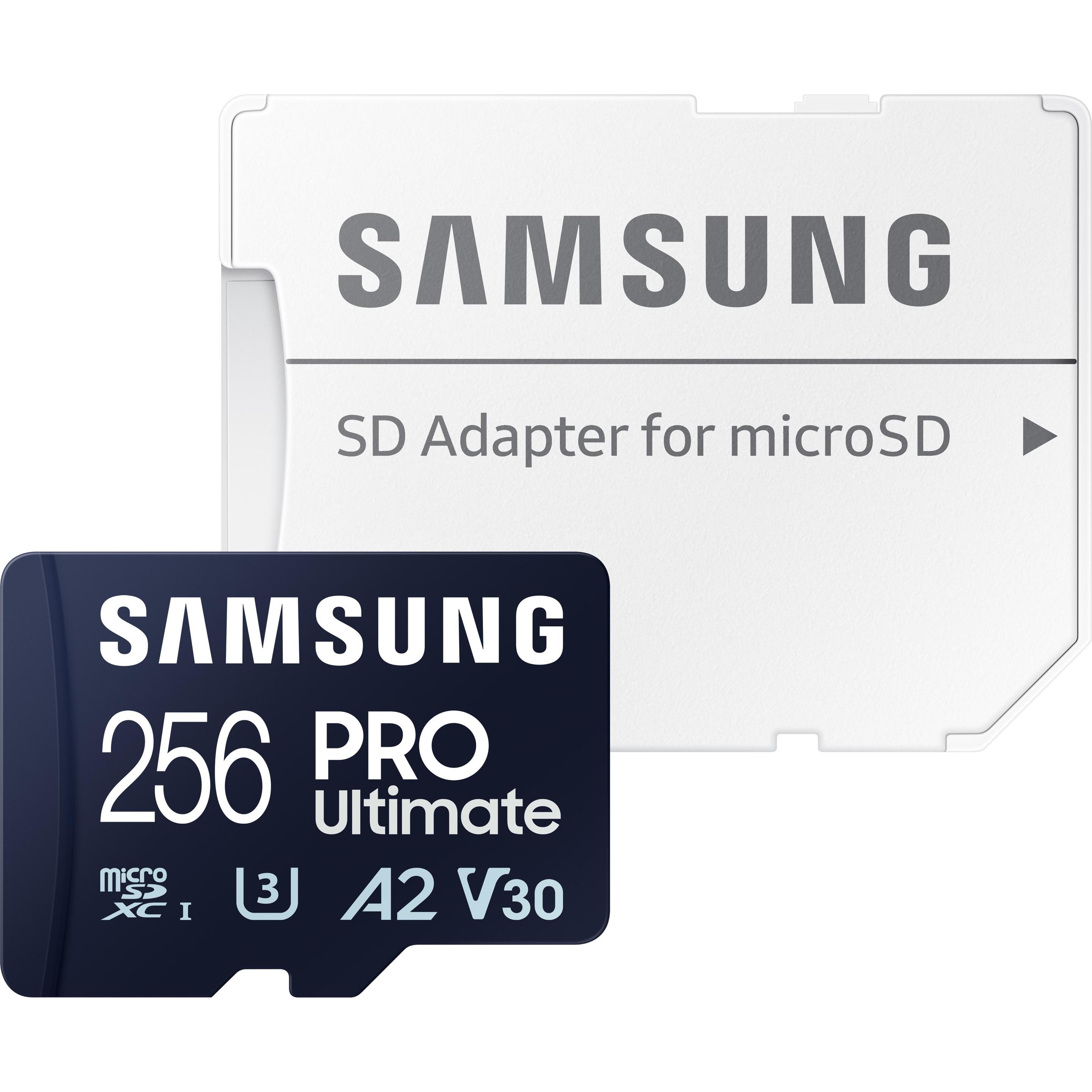 Thumbnail - Samsung Pro Ultimate (256 GB, microSDXC, U3, UHS-I), Speicherkarte, Blau