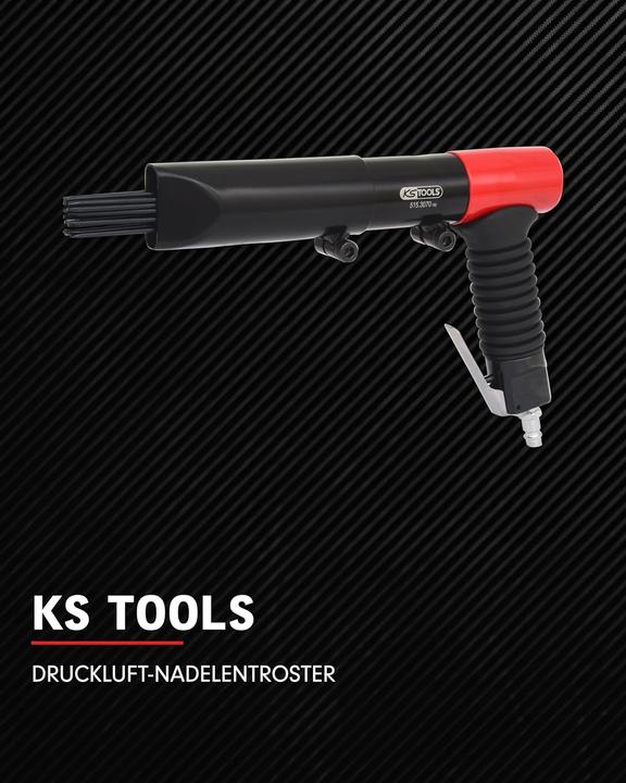 Image du produit KS Tools Dérouilleur à aiguilles pneumatique 515.3070 (Dérouilleur à aiguilles)