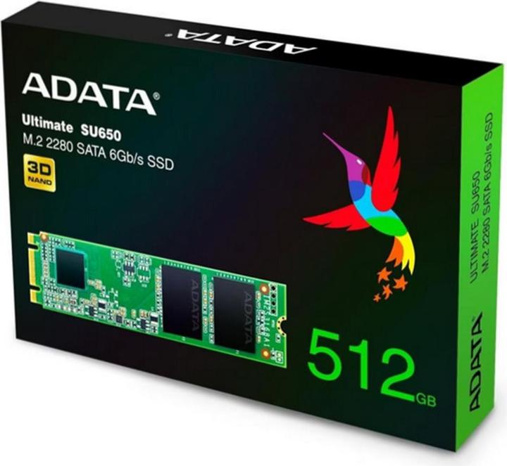 Actual product image Adata Ultimate SU650 (512 GB, M.2 2280)