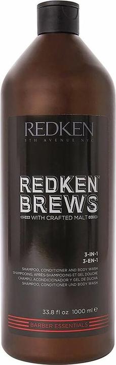 Produktbild Redken BREWS - 3-in-1 (Flüssiges Shampoo, 300 ml)