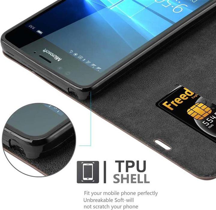 Produktbild Cadorabo Book Invisible Magnet Cover (Microsoft Lumia 950)