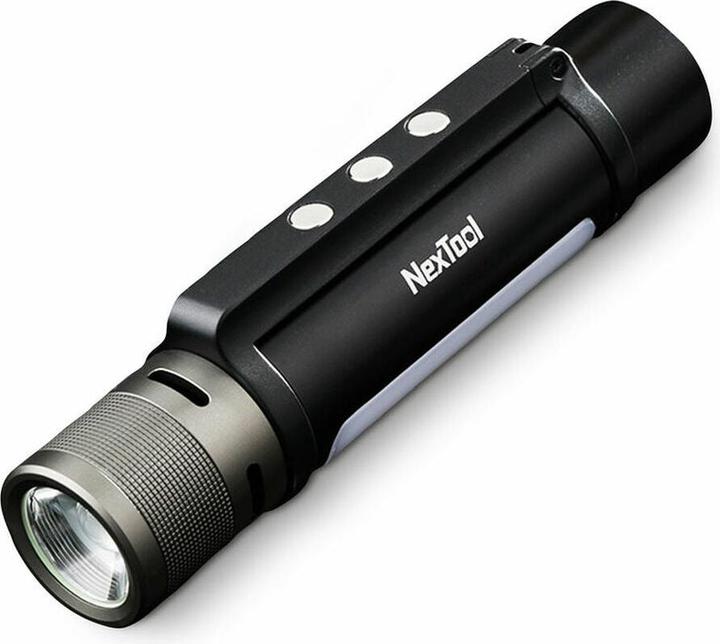 Immagine prodotto NexTool Torcia 6 in 1 (incluso allarme sonoro e luminoso, banca di energia e luce da campeggio) (16.05 cm, 1000 lm)