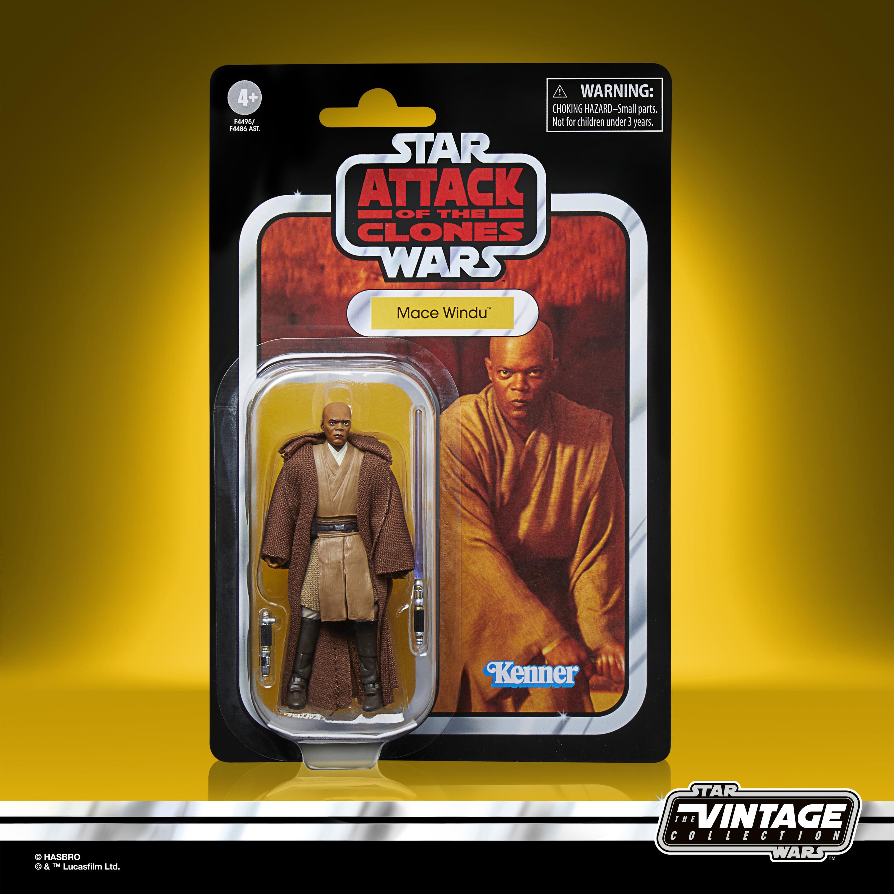 Thumbnail - Hasbro The Vintage Collection Mace Windu VC35, Angriff der Klonkrieg