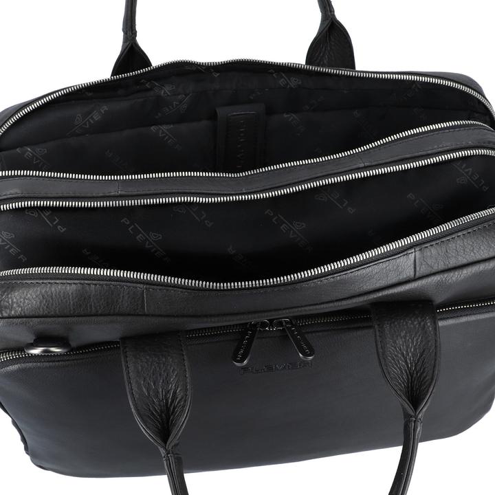 Actual product image Plevier Vintage Larry Aktentasche Leder 40 cm Laptopfach (17.30")