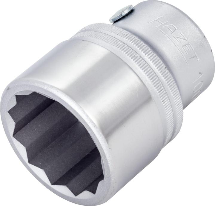 Actual product image HAZET Socket ∙ 12-point 1000Z-34 ∙ Square, hollow 20 mm (3/4 inch) ∙ Outside 12-point profile ∙ 34 … (34 mm)