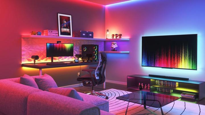 Image du produit Nanoleaf Essentials Matter Multicolour Lightstrip 5 mètres (RGBIC, 500 cm, Intérieur)