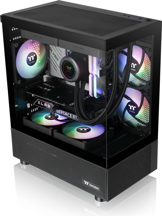 Actual product image Thermaltake View 170 TG ARGB Black (mATX, Mini-ITX)