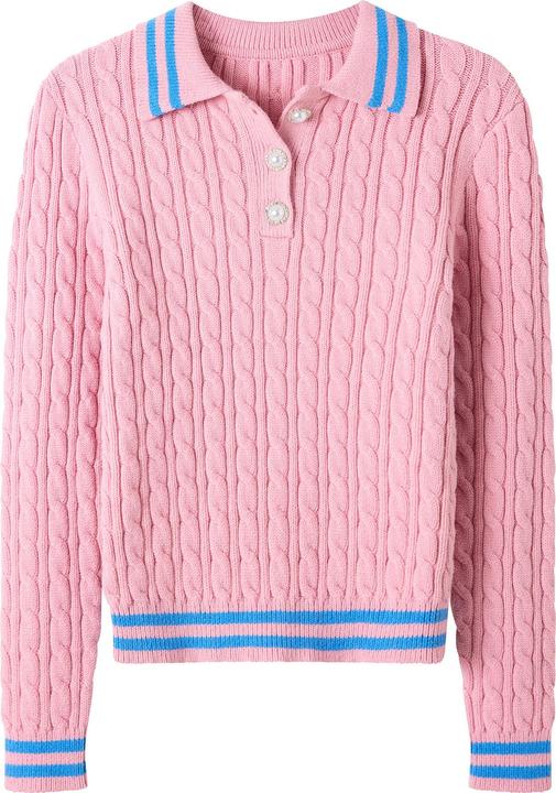 Image du produit Joe Browns Cable Knit Collared Jumper (50)