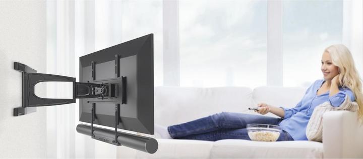 Immagine prodotto Hama Staffa per soundbar (1 pz., Installazione a parete, Non mobile)